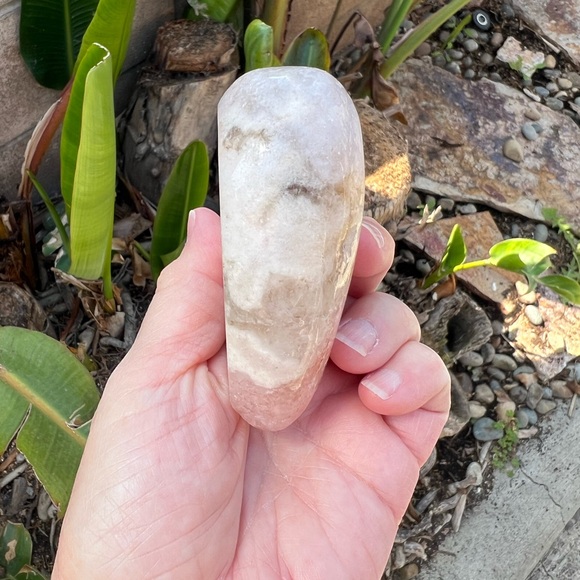 Pink Amethyst Quartz Crystal Druzy Heart - Picture 4 of 11